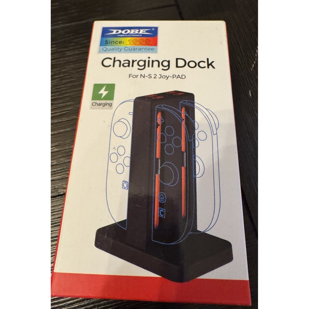 DOBE Charging Dock Black for N-S 2 Joy-PAD Controller SWITCH 2 DOCK S2D2 BLK